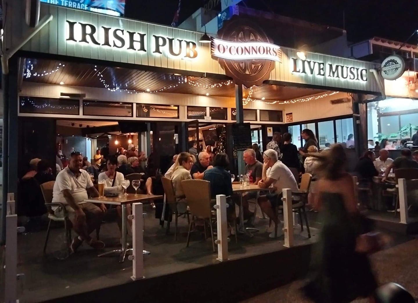O'Connors Irish bar in Playa Blanca, Lanzarote